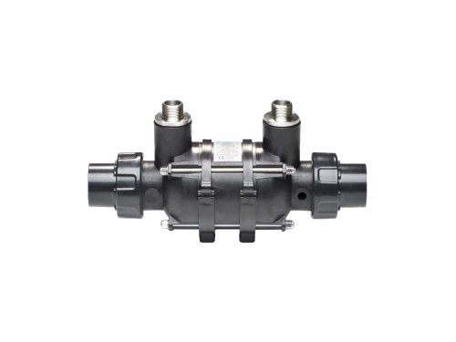 Wasserwärmetauscher aus Kunststoff mit Edelstahl- oder Titanwellrohr 25, 46 ,91 und 126 kW