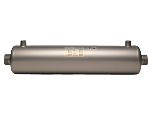 Scambiatore di calore acqua/acqua in titanio D-TWT – da 42 a 154 kW con circuito primario a 90°