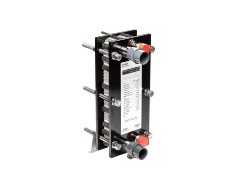 Plattentauscher geschraubt mit doppelwandigen Titanplatten DW-PWT-Plus - 20 kW, 40 kW, 60 kW, 80 kW bis 40°C  
